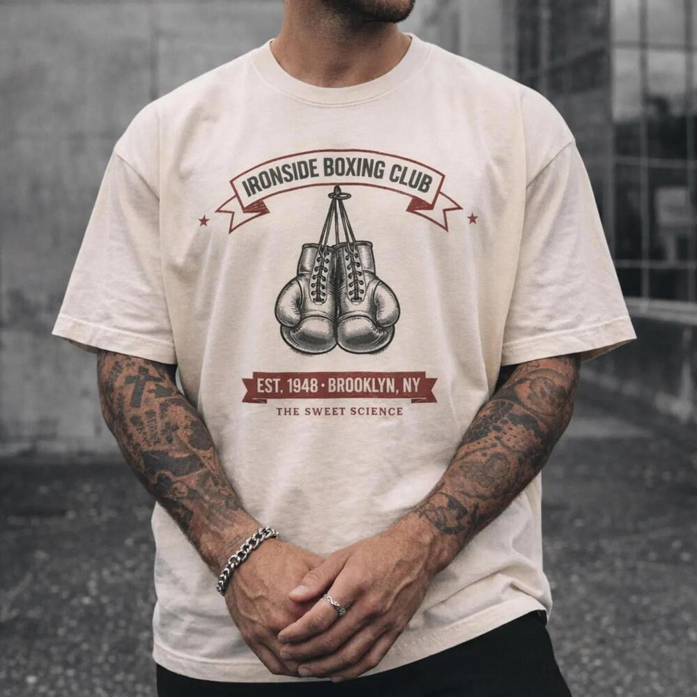 Ironside Boxing Club Tee, Boxing Gloves Shirt, Brooklyn Boxing T Shirt